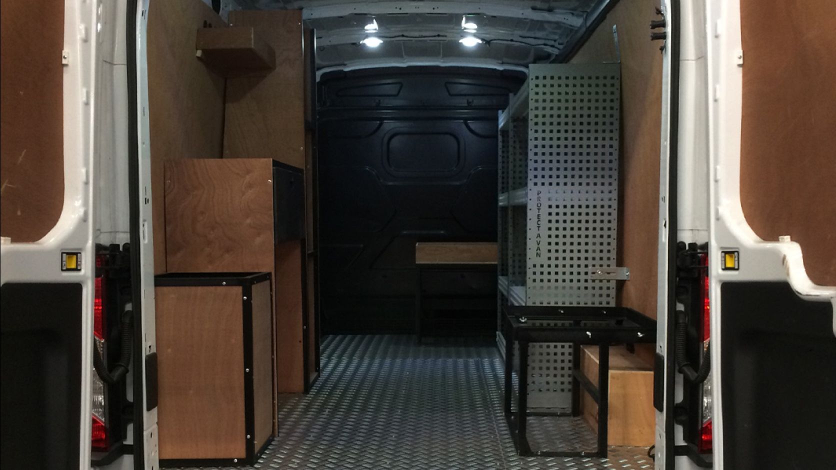 Metal Modular Racking | ProtectAVan