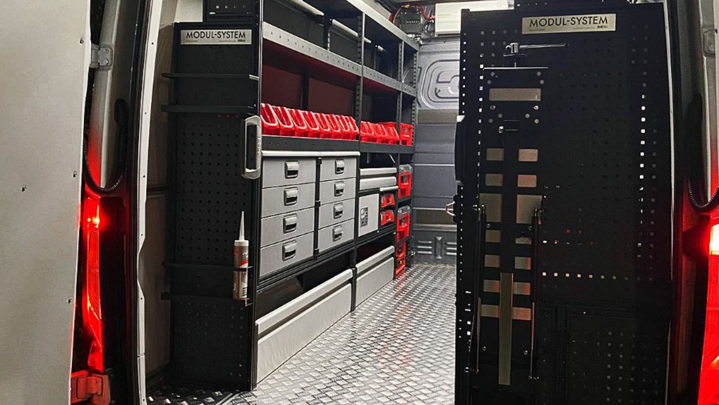 Full Modular Rack Van Modul System Racking | ProtectAVan